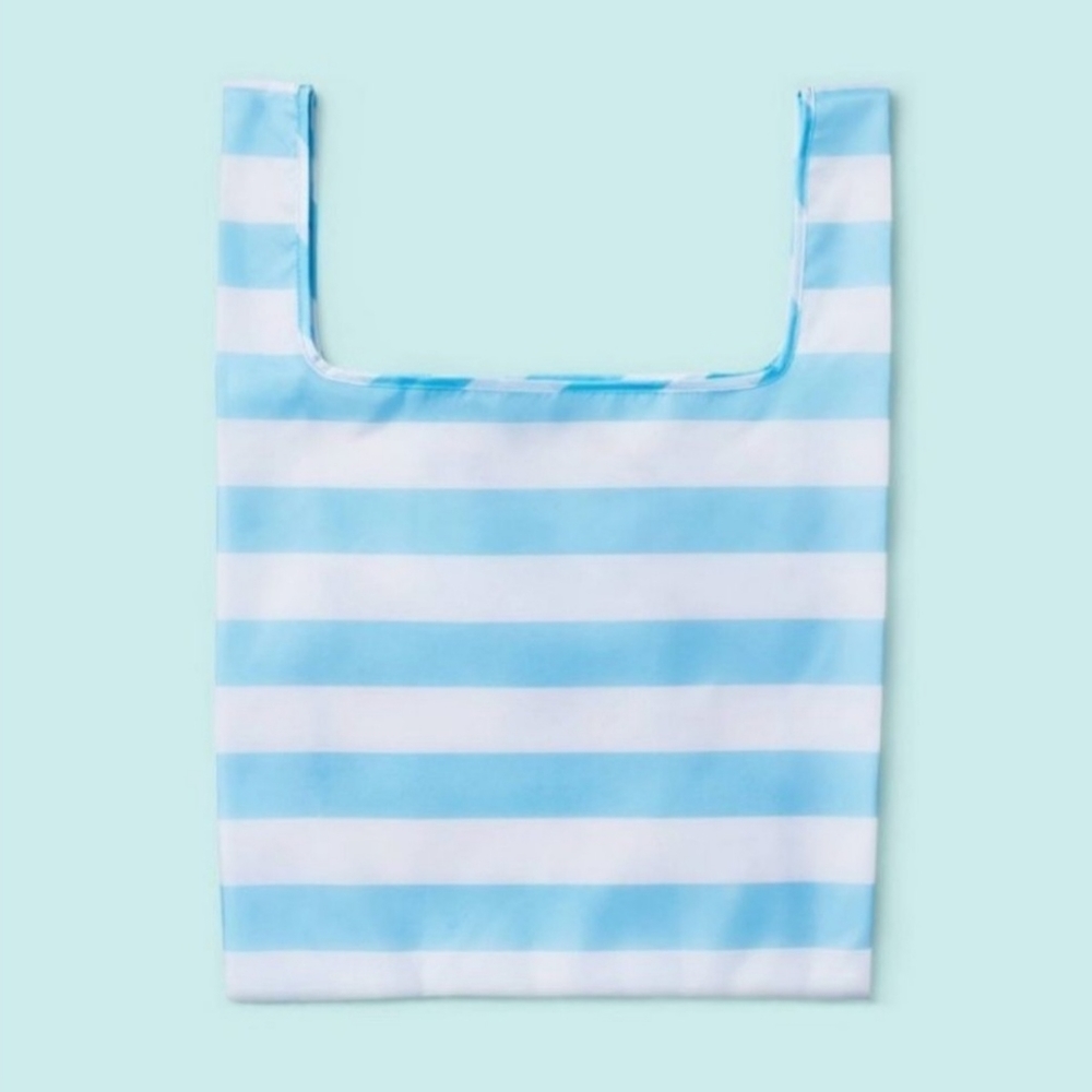 Stoney Clover Lane blue  reusable tote bag
